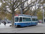 VBZ - Be 4/6 2068 unterwegs auf der Linie 15 unterwegs in der Stadt Zürich am 11.11.2023