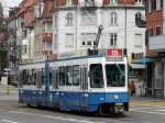 VBZ - Tram Be 4/6 2029 unterwegs auf der Linie 15 am 14.03.2009