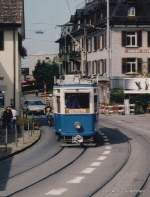 VBZ - Be 4/4  1330 unterwegs auf Extrafahrt im September 1994..