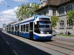 VBZ - Tram Be 5/6  3011 unterwegs auf der Linie 17 am 17.05.2014