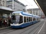 VBZ - Tram Be 5/6 3002 unterwegs auf der Linie 3 am 30.11.2014