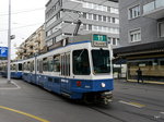VBZ - Tram Be 4/6 2004 unterwegs auf der Linie 11 in Oerlikon am 28.05.2016