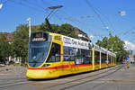 Be 6/10 Tango 169, auf der Linie 10, fährt zur Haltestelle am Bahnhof SBB. Die Aufnahme stammt vom 05.09.2018.