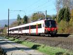 Lenzburg - 31.10.17 : RBDe 560 als S23 Langenthal - Baden.