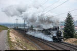 B 3/4 1367 mit Sonderzug Schaffhausen - Wohlen am 20.