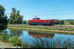 SBB Aem 940 001 am 20. Juni 2018 in Riedt bei Erlen.