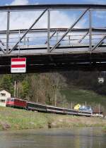 Der „RHEINTAL-EXPRESS“ RE 3819 von St.