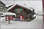 Viel Schnee liegt bereits in Klosters Dorf. (08.01.2019)