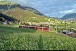 Mein letztes Schweiz-Bild zeigt den neuen ABe 4/16 3117 ( Capricorn ) in Klosters Dorf (CH).

🧰 Rhätische Bahn (RhB)
🚝 RE 1067 Landquart (CH)–Davos Platz (CH)
🚩 Bahnstrecke Landquart–Davos Platz (Davoserlinie | 910/941)
🕓 5.8.2020 | 19:55 Uhr