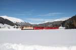 Sportzug Klosters-Davos-Klosters bei Davos Stilli.17.02.12