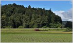 Ge 6/6 II 701  Raetia  kurz vor der Verzweigung Albula-/Oberlandlinie in Reichenau-Tamins.