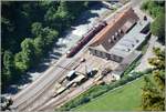 ABe 8/12 als R1441 nach Arosa beim Depot Sand in Chur.