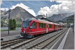 ABe 8/12 3515 und das Schiesshorn in Arosa. (06.07.2016)