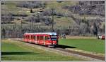 S1 1523 mit ABe 4/16 3104 zwischen Reichenau-Tamins und Bonaduz. (16.03.2020)