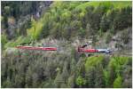 RE1149 im 27m kurzen Zalainttunnel zwischen Schmittentobel- und Landwasserviadukt.