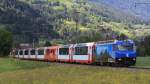 Doppel-Glacier-Express GEX 906 + 908 Zermatt - Chur - St.