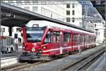 S2 1553 mit ABe 4/16 3104 nach Thusis in Chur.