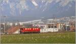 Ge 6/6 II 702  Curia  auf Lokfahrt nach Felsberg bei Chur West.