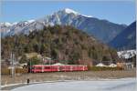 S2 1564 mit Allegra 3103 mit dem 2266m hohen Montalin bei Ems Werk.