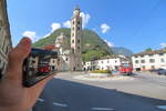 Kleines Experiment an der Madonna di Tirano mit meinem Weitwinkelobjektiv.