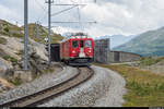 Fotofahrt mit dem RhB De 2/2 151 auf dem Berninapass am 13.