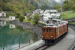 Der letzte Tag der la belle dame der Romandie am Bernina.
Impressionen von der ABSCHIEDSTOURNEE DER BB 81 von Miralago am 9. Oktober 2022.
Foto: Walter Ruetsch