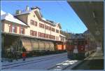 Neben Holz ist der Brennstoffverkehr auf der Berninalinie ein zweites Srtandbein des Gterverklehrs.