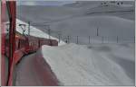 R1617 erreicht in Kürze Ospizio Bernina. (21.02.2014)