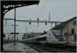 Noch ein schnelles Bild aus dem Wonnemonat Mai: TGV Lyria von Lausanne nach Paris bei der Durchfahrt in Renens VD.