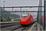 Der SBB RABe 501 004 (UIC 93 85 0501 004-2 CH-SBB) auf seiner künftigen Einsatzstrecke in Riviera-Bironico, wobei bis zum fahrplanmässigen Einsatz dieses Zuges der Monte-Ceneri Basistunnel