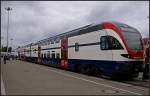 RABe 511 001-5 ist ein von Stadler gebauter Doppelstocktriebzug fr die Schweiz (NVR-Nummer 94 85 0511 001-5 CH-SBB; INNOTRANS 2010 Berlin 21.09.2010)