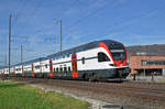 RABe 511 107, fährt Richtung Bahnhof Sissach.