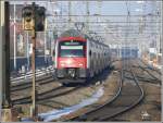 S7 nach Raooerswil bei Oerlikon mit RABe 514 030-6.