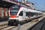 SINGEN/Hohentwiel (Landkreis Konstanz), 27.09.2014, 521 209 der SBB GmbH als Regionalbahn von Konstanz nach Engen