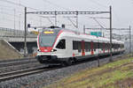 RABe 523 071, auf der S1, fährt Richtung Bahnhof SBB.