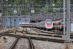 Coronabedingt standen einige SBB Maschinen in Brig auf dem Bahnhof abgestellt. So auch die beiden mir unbekannt gebliebenen RABe 503 Kompositionen.

Brig, 03.05.2020