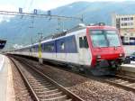 SBB - Regio mit Triebwagen RBDe 4/4 560 059-8 im Bahnhof Matigny am 01.09.2008