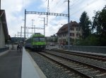 Hier fhrt ein NPZ der BLS als S4 nach Thun am 22.5.