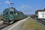 Abschiedsfahrt mit dem DSF BDe 1641, A 50 85 18-33 524-7 und D 50 85 92-33 116-1 beim Zwischenhalt in Etzwilen.