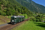 BDe 4/4 1646 bei einer Sonderfahrt am 16.07.2016 bei Erstfeld.