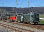 CJ/DSF: Der bei der CJ ausrangierte Normalspurspur-Triebwagen De 4/4 111 wurde vom Verein Depot und Schienenfahrzeuge Koblenz am 29.