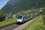 ETR 470 004 befindet sich am 24.05.2014 bei Silenen