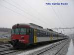 RABDe 510 004 steht ebenfals in Schaffhausen Herblingen, und wartet auf die berfhrung nach Zrich, und danach auf den Schrott, 1.2.09 