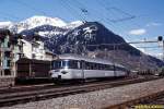 RABe 1055 - Airolo - 23-04-1989