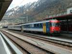 SBB,EW III-Pendel mit RBe 540 am 16.10.00 in Chur