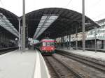 SBB - Triebwagen RBe 4/4  540 045-2 als Ersatzzug Zrich - Bern im Bahnhof Olten am 07.04.2013