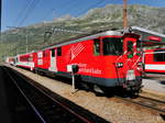 MGB - Zahnradtriebwagen Deh 4/4 53  im Bahnhof Andermatt am 04.08.2017