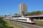 ICN 500 007  Albert Einstein  fährt Richtung Bahnhof SBB. Die Aufnahme stammt vom 16.10.2019.