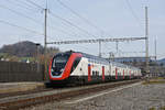 RABe 502 405-9 Twindexx durchfährt den Bahnhof Gelterkinden.