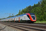 RABDe 502 014-9 Twindexx, fährt Richtung Bahnhof Rupperswil. Die Aufnahme stammt vom 15.06.2021.